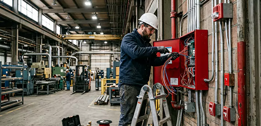 Industrial Fire Alarm Installation in Cartersville