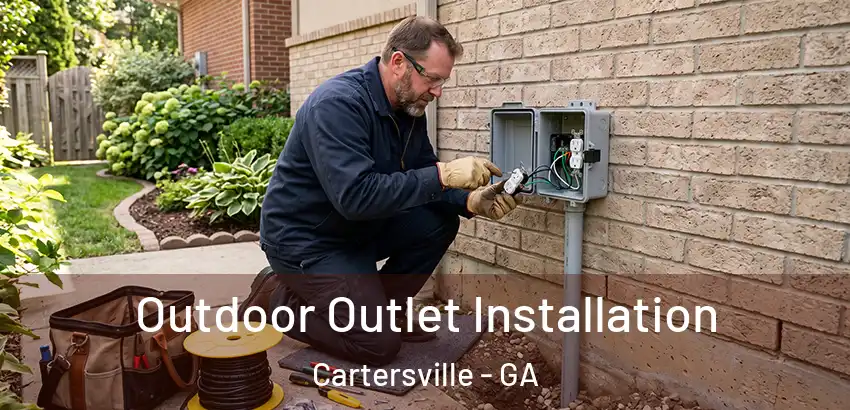 Outdoor Outlet Installation Cartersville - GA